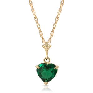 Eternal Love Emerald Necklace