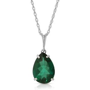 Hidden Light Emerald Necklace